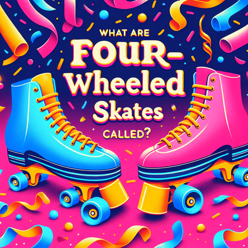 ¿Como se les llama a los patines de cuatro ruedas